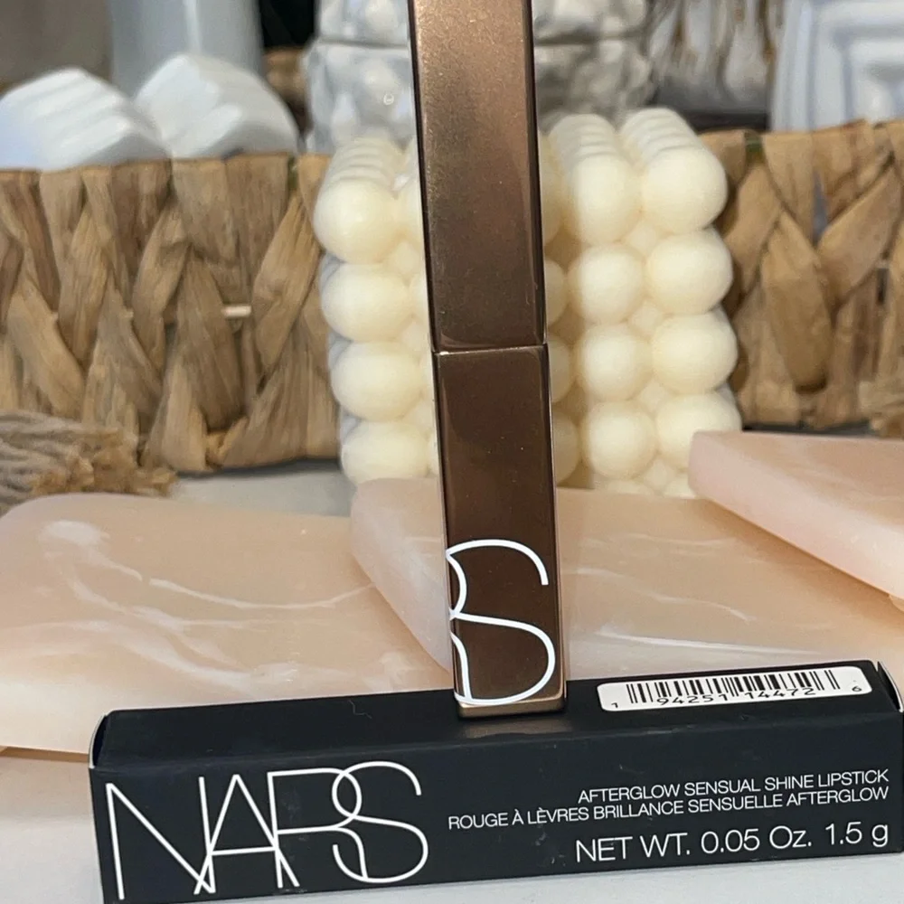 NARS Afterglow Sensual Shine Lipstick In Wild Ride 227(Burgundy Red)